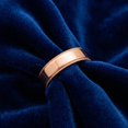 thumbnail image 2 of Pompeii 6mm Milgrain 14K Rose Gold Polished Wedding Band (,), 2 of 4