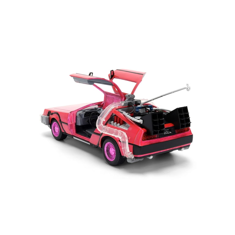 あ*ん様 Jada pink slipsバック・トゥ・ザ・フューチャー デロリア Jada Toys 1:24 Back to The Future Time Machine Pink Slips Die-Cast