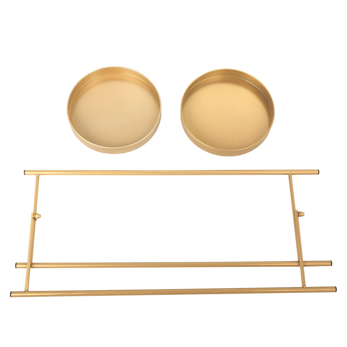 Private Jungle Flower Pot Metal Holder Plant Rack Organizer,2 Tiers Tall Plant Display Storage Shelf Table(Gold) Private Jungle Flower Pot Metal Holder Plant Rack Organizer,2 Tiers Tall Plant Display Storage Shelf Table(Gold)
