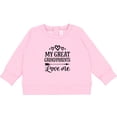 thumbnail image 2 of Inktastic My Great Grandparents Love Me Baby Sweatshirt, 2 of 4