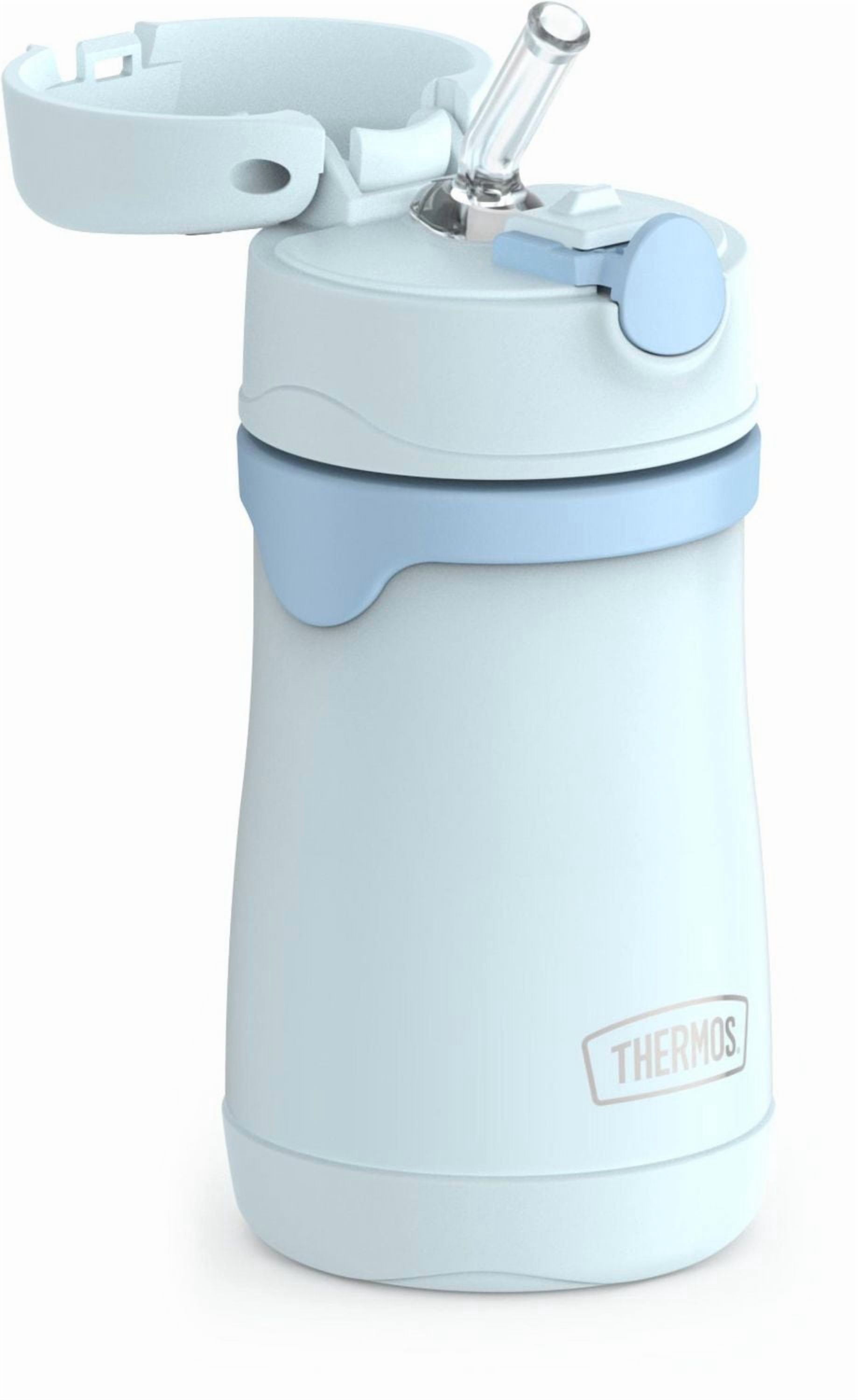 Thermos Baby Vacuum Insulated Stainless Steel 10 oz Straw Bottle