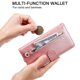 thumbnail image 4 of Estuche de Cuero PU con Cierre para Motorola MOTO G9 Play , Funda Protectora con Billetera y Correa, 4 of 5