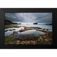 thumbnail image 2 of Bertrande, Arnaud 18x13 Black Modern Framed Museum Art Print Titled - Biarritz I, 2 of 5