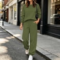 thumbnail image 5 of Mifsaly Womens Two Piece Sets Long Sleeve Crewneck Sweatshirts And Jogger Sweatpants with Pockets Fall Winter Trendy Daily Workout Casual Outfits, 5 of 8