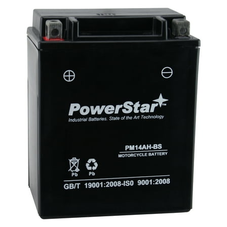 YTX14AH-BS ATV Battery for POLARIS Magnum, Trail Boss 330CC 03-'09 US STOCK