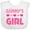 AA-White, variant on Inktastic Gammy Girl Granddaughter Girls Baby Bib