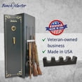 thumbnail image 4 of BenchMaster Four Gun Barrel Rest Weapon Rack – Magnetic Foam Gun Rack for Rifles & Shotguns, High-Density Foam Gun Safe Barrel Rest, Holds 4 Guns, 4 of 5