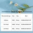 thumbnail image 4 of Loopsun 8 to 14 Years Girls Solid Strapless Training Bra White, 8-9Years, 4 of 5
