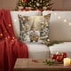thumbnail image 4 of Adornos navideños, regalos navideños, funda de almohada navideña de 45 x 45 cm, decoración navideña, funda de cojín para sofá, funda de almohada de poliéster., 4 of 6