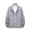 Gray, variant on SHTXOZHI Casual Jackets for Men Full Zip Up Business Work Jackets Stand Collar Lightweight Coats