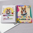 thumbnail image 4 of Welcome to Corgi Classroom Teacher Dog Mom Spiral Bound Journal Welsh Corgi Dog Lover Gifts Idea 5x7in Spiral Notebook - 02015, 4 of 5