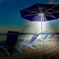 thumbnail image 4 of Topchances Patio Umbrella Light Warm White 3 Lighting Modes Cordless 28 LED Lights,4 AA Battery (Battery not included) Operated Umbrella Pole Light for Patio Umbrellas Camping Tents or Outdoor Use, 4 of 8