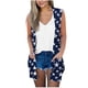 thumbnail image 1 of Chaquetas de mujer Cárdigan sin mangas Chaleco de moda Abrigo estampado Blusa informal suelta Paquetes Tops Odeerbi ODB-2, 1 of 4