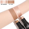 thumbnail image 6 of FOCALLURE 2 Pcs Mineral Cream Contour Stick ,Non Stick Highlighter and Bronzer Pen,Medium, 6 of 7