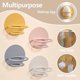 thumbnail image 5 of SZTXJ 4 Colors Makeup Sponge Holder, Wall Mounted Makeup Blender Holder Drying Rack, Beauty Sponge Stand Holder(Yellow, Blue, Pink, Beige), 5 of 5