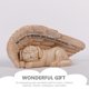 thumbnail image 3 of unbranded 1Ud Escultura Ángel Perro Resina Marrón Decorativo Ideal Para Y Hogar, 3 of 7