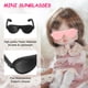 thumbnail image 3 of Uxcell 84 Pcs Gafas de Mini Figuras, Gafas de Plástico Miniatura de 1.3" para Suministros de Manualidades y Decoración de Gatos, Negro, 3 of 6