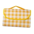 thumbnail image 3 of Estera de playa multiusos Perfecl ligera plegable impermeable Amarillo 200 cm x 200 cm, 3 of 7