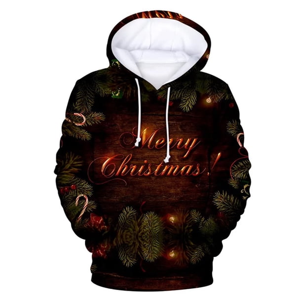 Sudaderas con capucha navideñas con estampado 3D de calavera para hombre y mujer, ropa de calle, sudaderas de moda, Sudadera con capucha de gran tamaño, jerséis para niños, chándales