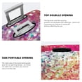 thumbnail image 5 of Disketp Purple Sparkling Elastic Travel Luggage Cover Travel Suitcase Protective Cover For Trunk Case Apply To 18''-32'' Suitcase Cover (Luggage not included)-Medium, 5 of 9
