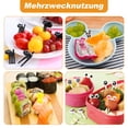 thumbnail image 3 of Wosthever 36 piezas de púas de frutas, suministros universales interesantes para fiestas en el hogar, restaurante en casa, servicio de comida, Mostrada, 3 of 6