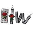 thumbnail image 1 of Rose Funda De Teléfono Móvil Para 7/8 Cubiertas De Silicona Negro, 1 of 9