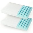 thumbnail image 1 of Costway Gel Memory Foam Pillow Set of 2 with Detachable and Machine-washable Pillowcase, 1 of 10
