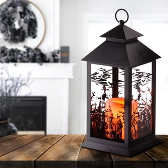 National Tree Company 68-Inch Black Halloween Tree - Leafless Artificial Decoration With Stand, Spooky Indoor/Outdoor