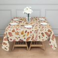 thumbnail image 3 of Fall Leaves Square Tablecloth,Waterproof Square Table Cover,Wipeable Spillproof Washable Table Cover for Home Kitchen Party Decor 42"X42"(107x107cm), 3 of 6