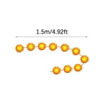 thumbnail image 2 of Halloween Decorations for Home, Orange Led String Lights, Marigold Garland for Decoration, Battery Operated Fairy Lights, 10 Led Steady on 59 Inch / 1.5M Halloween Marigold Led, 2 of 6