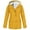 Yellow, variant on Patlollav Coats for Women Solid Rain Jacket Outdoor Jackets Waterproof Hooded Raincoat Windproof