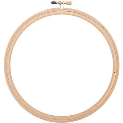Wood Embroidery Hoop With Round Edges 