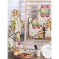 thumbnail image 2 of Easter Eggs Kitchen Dish Towels for Drying Dishes Set of 2, Cute Gnomes Flowers Butterflies Botanical Beige Waffle Weave Microfiber Hand Tea Bathroom Towels Quick Dry & Absorbent Towel 15.7x23.6, 2 of 7