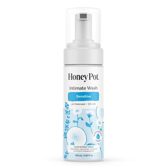 Honey Pot Intimate Wash - Sensitive, 5.51 fl oz