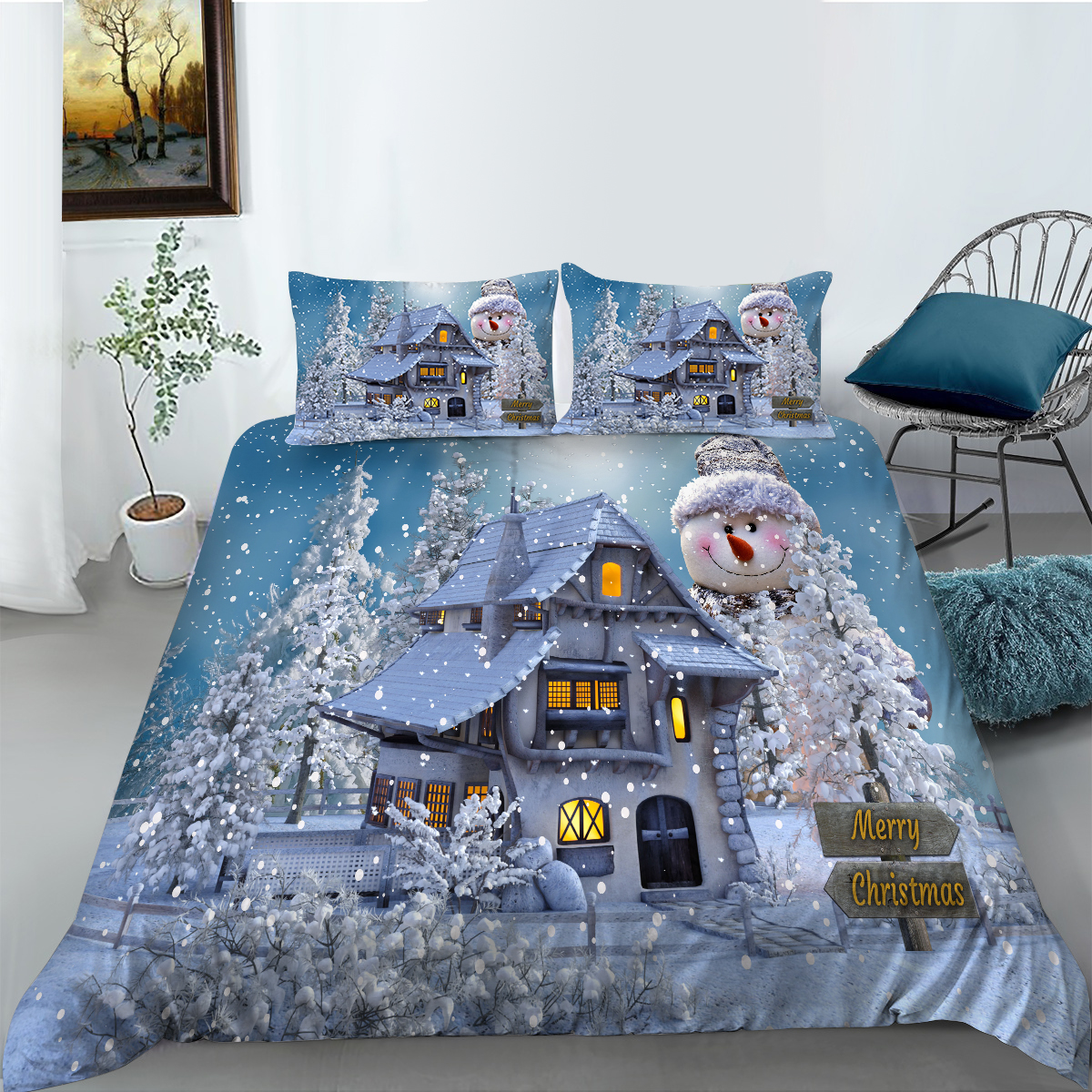Home Decor Bedding Cover Set Unique Design Duvet Cover Set Vintage