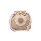 thumbnail image 3 of Bolsa de hombro de paja para mujer bandolera pequeño de punto con cordón de girasol para mujer JShteea Para Estrenar, 3 of 9