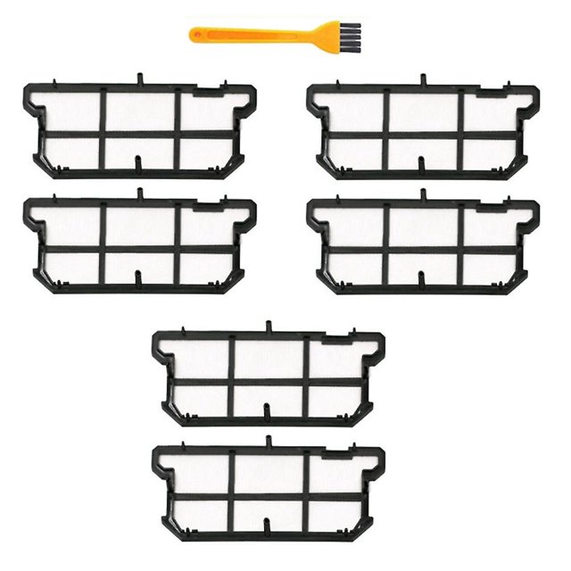 6pcs Hepa Filter Replacement Accessories For Ilife V7 V7s V7s Pro
