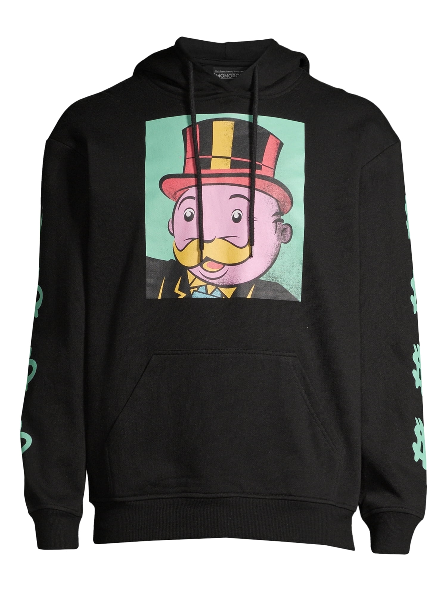 Monopoly Pop Art Men's and Big Men's Pullover Fleece Graphic Hoodie -  Walmart.com