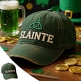 thumbnail image 2 of HuiXinOu St. Patrick's Day Hat, Adjustable Baseball Cap with Irish Shamrock Print, Gift for Men Women Mom Grandpa Grandma Party, 2 of 8