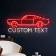 thumbnail image 2 of Handmadetneonsign Custom Text Classic Car Neon Sign, Luxury Car Led Sign, Car Led Light, Sport Car, 2 of 5