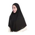 thumbnail image 2 of Lavaport Womens Muslim Hijab Scarf Head Shawls,Black, 2 of 3