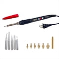thumbnail image 1 of Brass Heat Insert Nut Tool Threaded Insertion Hot Melt Injection Nut Soldering Iron M2-M6 Plastic Printing 3DPrinter(US), 1 of 8