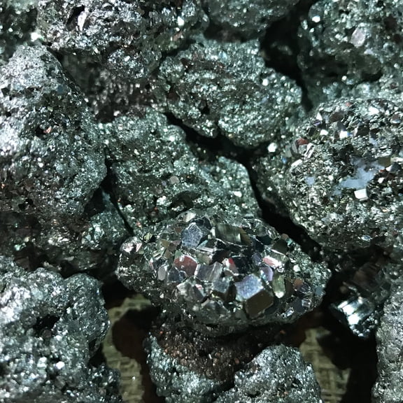 1000 Carat Lots of Unsearched Natural Pyrite Rough   a FREE Faceted Gemstone