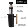 thumbnail image 2 of Jarra térmica para café Hastings Collective de acero inoxidable de 1 litro, 2 of 9