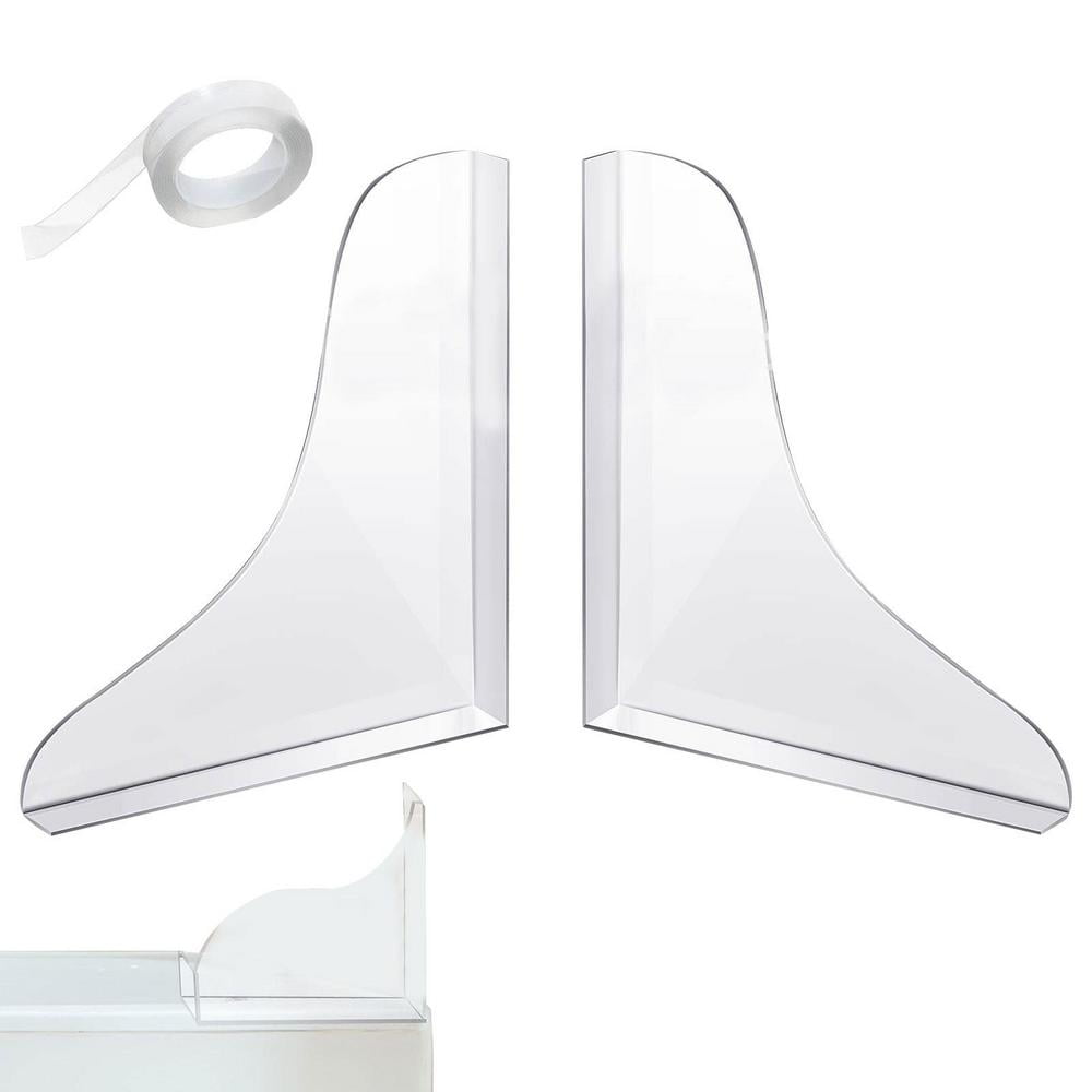 Lucybak Bathtub Corner Guard 2pcs Guards for Bathroom Bath Tub Corner