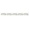 thumbnail image 1 of 50pcs Snap Comb  Clips Set, Stainless Steel DIY Hair Extension Accessory, 8 Teeth, 1.1in, Portable Design, Secure  Fixation for Home, Hair Salon, 1 of 8