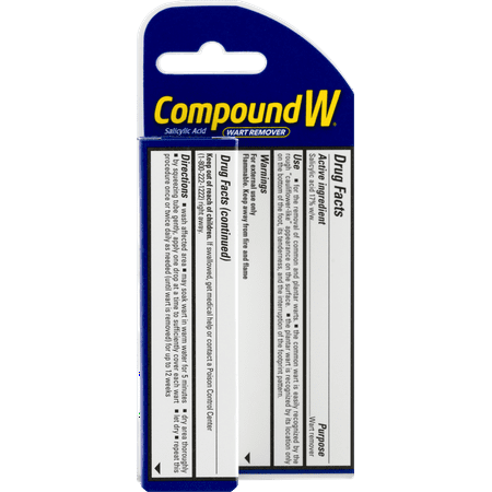 Compound W Maximum Strength, Fast-Acting Gel Wart Remover, Salicylic Acid, 0.25 oz