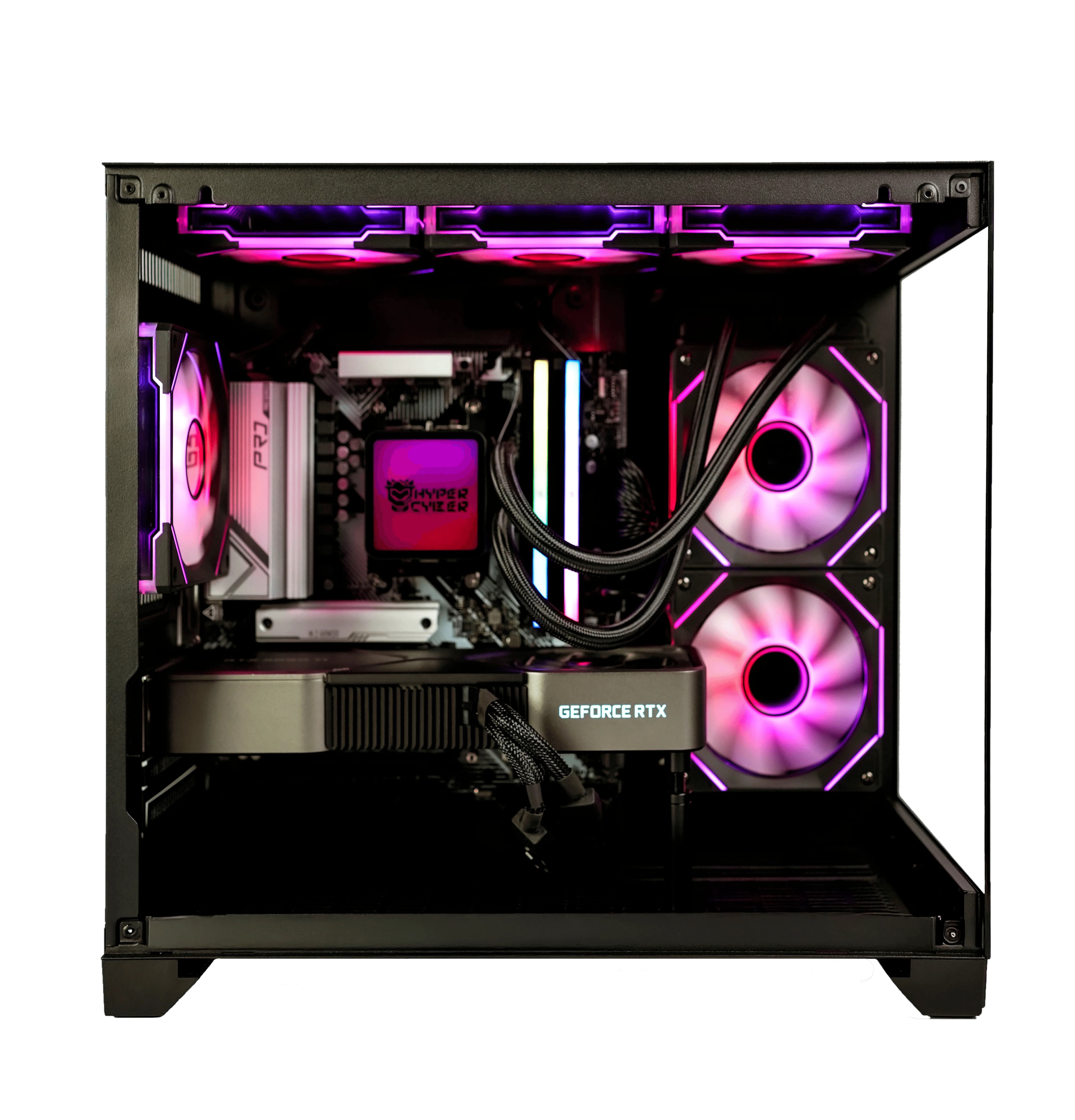 Hyper Cyber Rage | Intel Core Ultra 7 265K | NVIDIA GeForce RTX 5070 12GB | Gaming PC