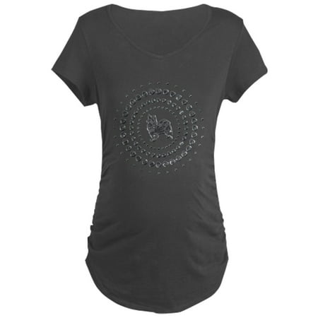

CafePress - Papillon Maternity Dark T Shirt - Maternity Dark T-Shirt