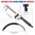 thumbnail image 2 of NYXOVA Coil Spring Compressor Tool, Heavy Duty Macpherson Strut Spring Compressor Tool,Ultra-Rugged Strut Spring Compressor Tool with Safet, 2 of 6